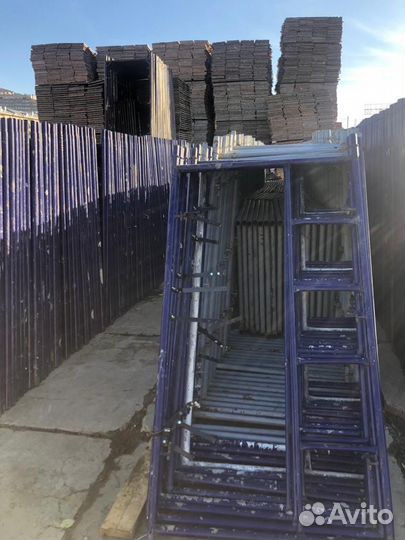 Аренда строительных рамных лесов