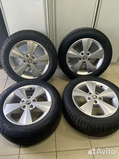 Колеса в сборе на skoda r16