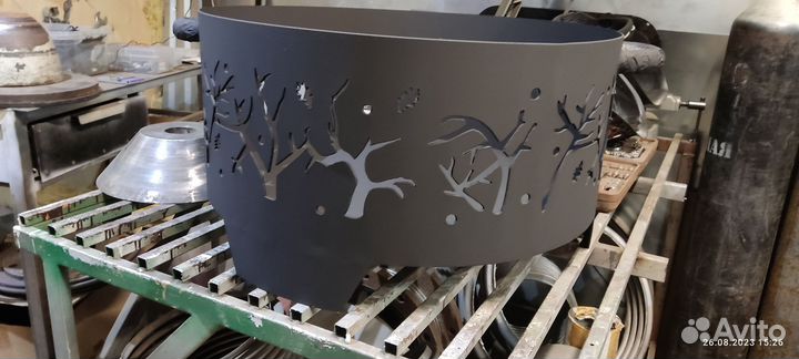 Мангал, Костровая чаша, Кострище