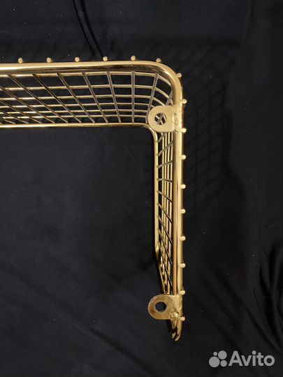 Книжная полка IKEA, 58 на 20 см, золото