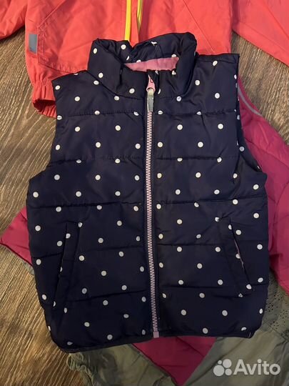 Пакет с вещами для девочки 86-98