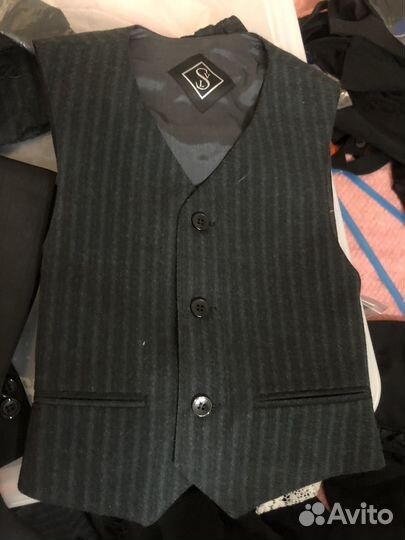 Костюм двойка серый 104,110