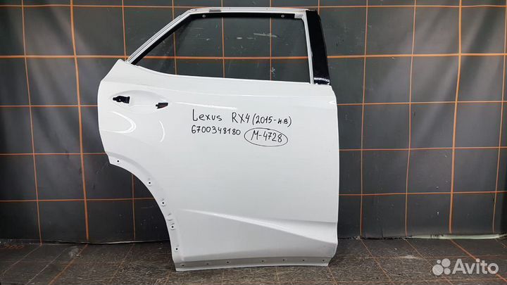 Дверь задняя правая - Lexus RX
