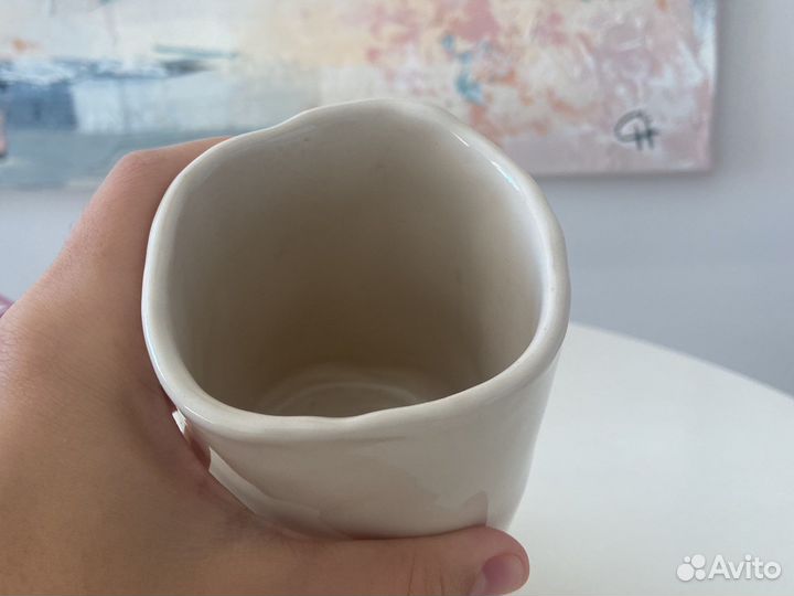 Кружка керамическая ручная работа