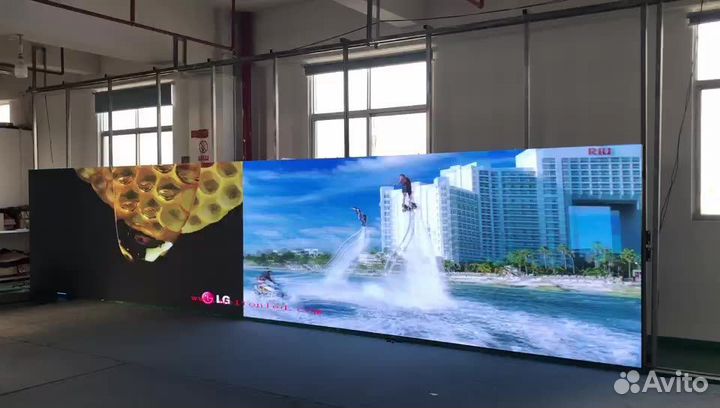 Бегущие строки,Видеоэкраны