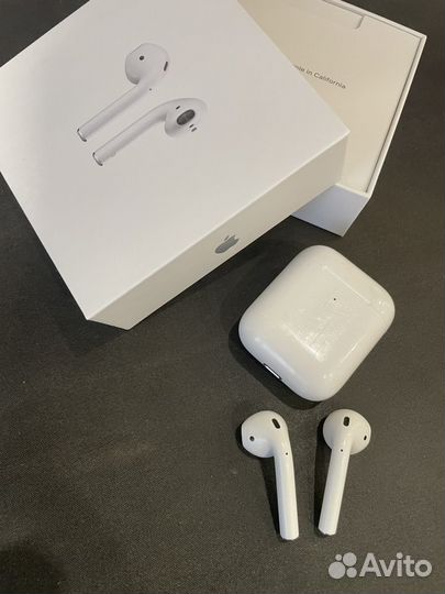 Беспроводные наушники apple airpods 2