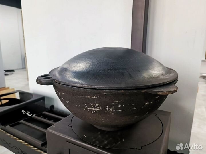 Чугунные саджи и подставки в 