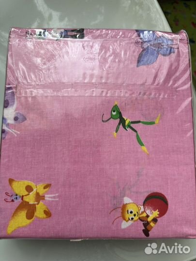 Детское постельное белье «Лунтик» новое 150*110