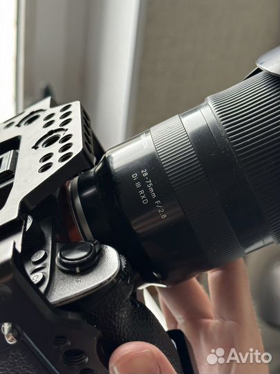 Sony a7 iii + Tamron RXD 28-75 mm + smallrig
