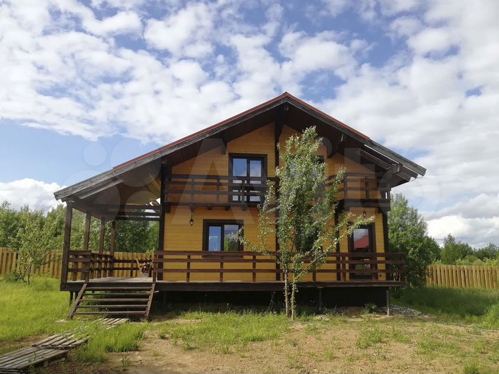 Дом 134,2 м² на участке 10 сот.