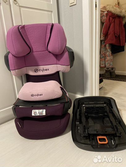 Автокресло cybex pallas 2 fix 9-36 кг группа 1-2-3