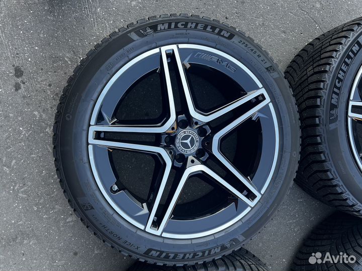 Колеса оригинал mercedes GLS x167 R21 michelin