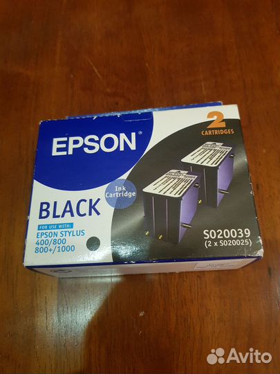 Epson Картридж цветной Epson черный