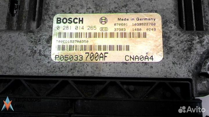 Блок управления двигателем Chrysler Sebring 3 2009