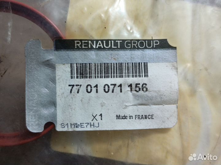 Прокладками патрубка турбокомпрессора renault