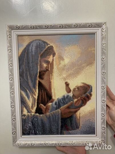 Картина алмазная живопись « Благословение Божие» 3