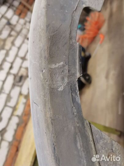 Передний бампер kia rio 3