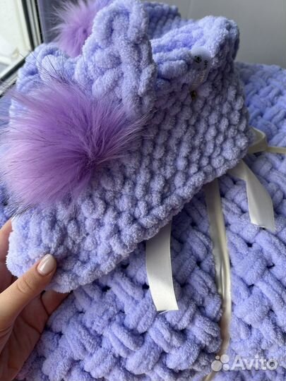 Плюшевый плед