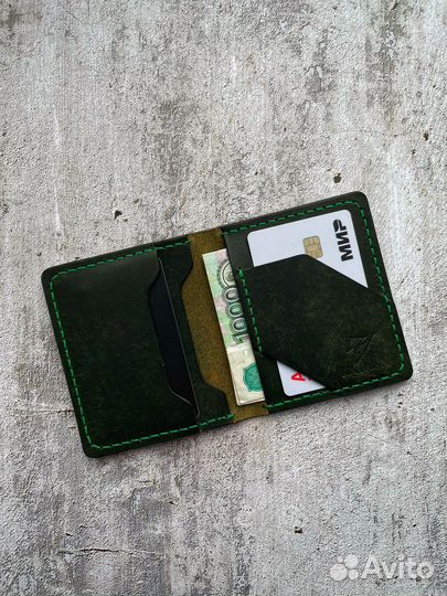 Картхолдер из натуральной кожи