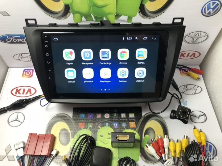 Mazda 6 магнитола на андроиде