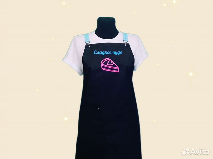 Фартук для кафе с логотипом