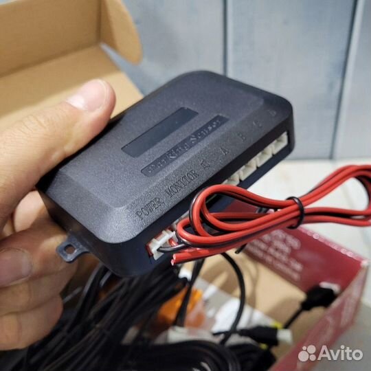 Парктроник автомобильный Car Parking Sensor, белый