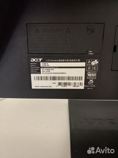 Монитор Acer V193Db