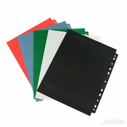 Листы с кармашками для альбома Magic the gathering