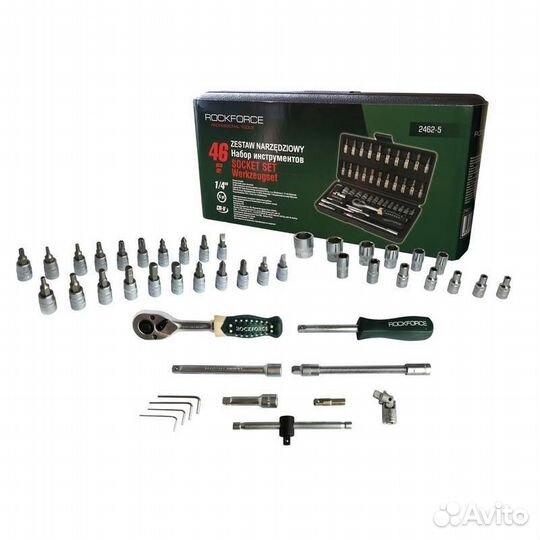 Набор инструмента 46пр. 1/4