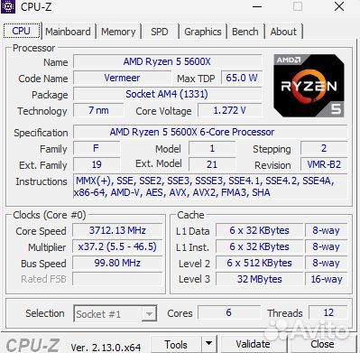 Игровой пк ryzen 5 5600X GeForce RTX 3070