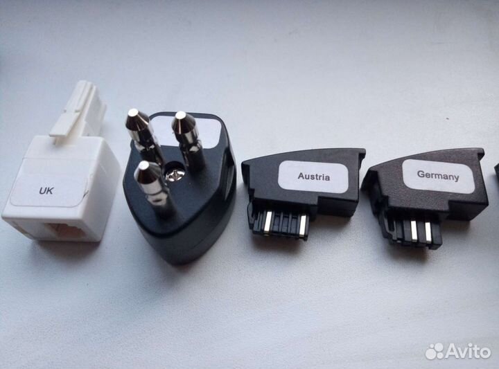 Переходники для телефонной линии разных стран