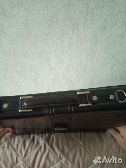 Портфель для документов из кожи