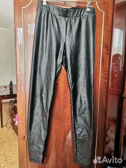 Кожаные брюки