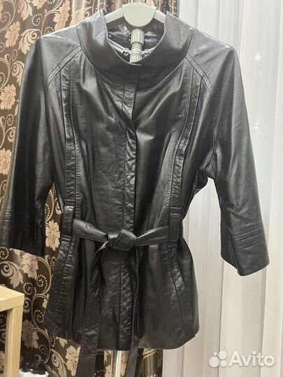 Куртка кожаная женская
