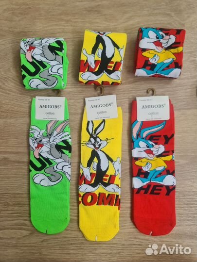 Носки с принтом