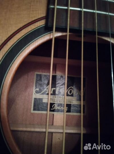 Гитара Ibanez artwood aw250