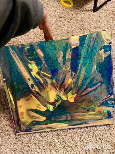 Голографическая пляжна сумка новая