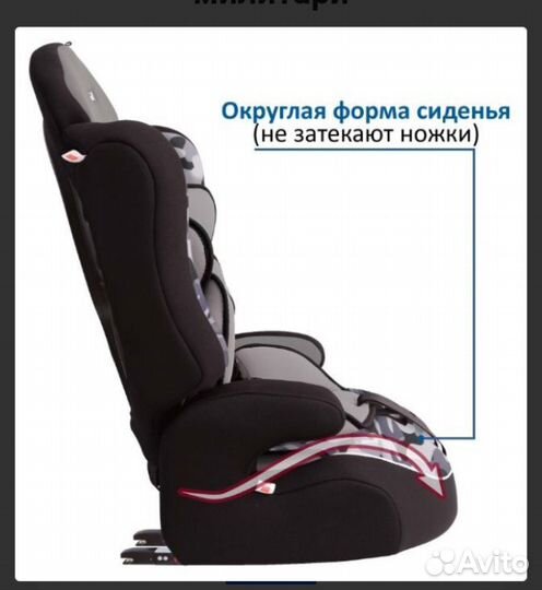 Автокресло siger 9-36 кг