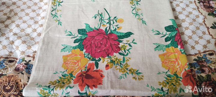 Ткань отрез лён