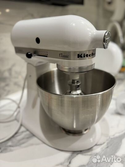 Планетарный Миксер KitchenAid 5K45ssewh