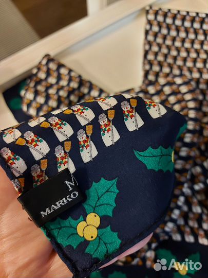 Шарф шелковый новый 3 шт