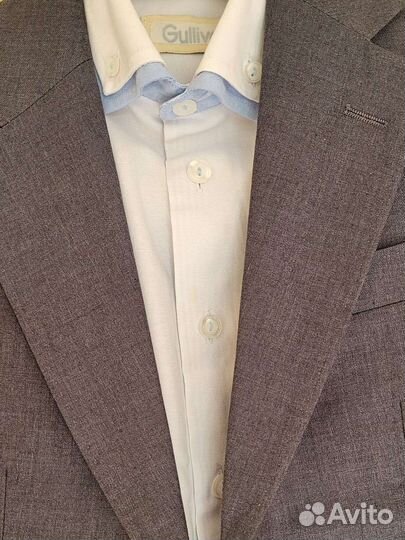 Пиджак и рубашка Gulliver р-р 128