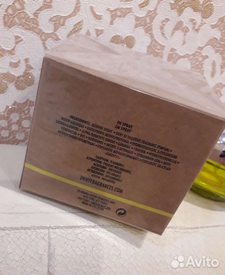 Dnky зеленое яблоко 100мл dkny Be Delicious