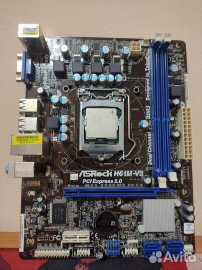 Материнская плата 1155