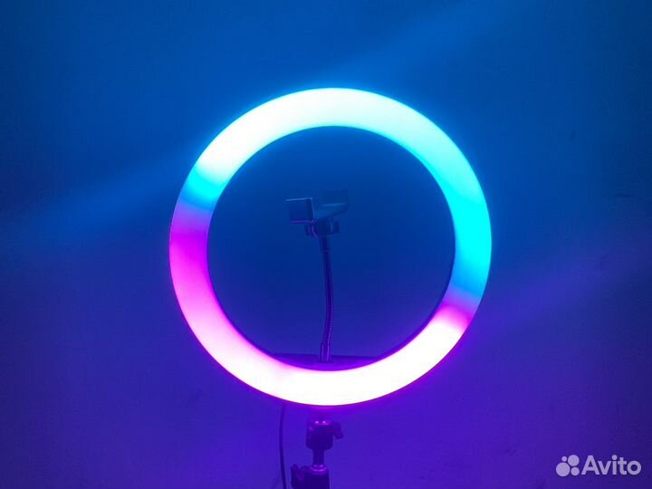 RGB кольцевая лампа