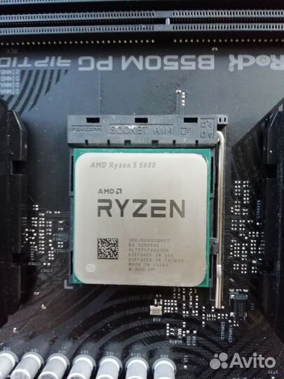 ASRock B550M Riptide + Ryzen5600