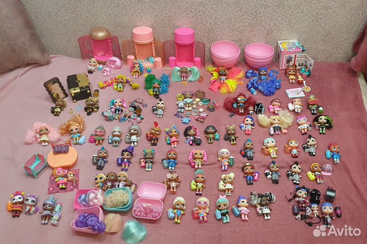 Куклы лол/ lol / l.o.l радуга, клякса, advent