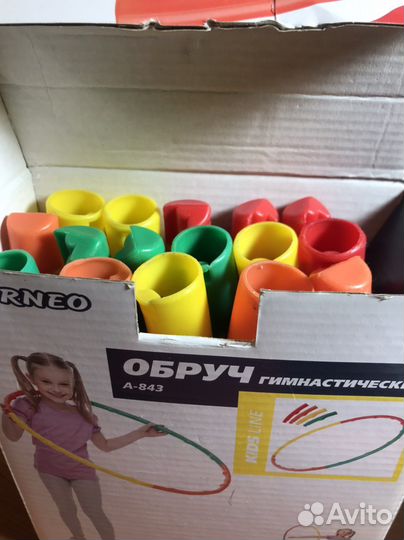 Обруч детский гимнастический tourneo
