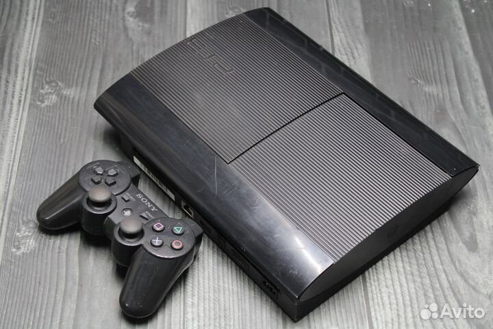 Sony playstation 3 Super Slim/прошитая Hen/ 25 игр