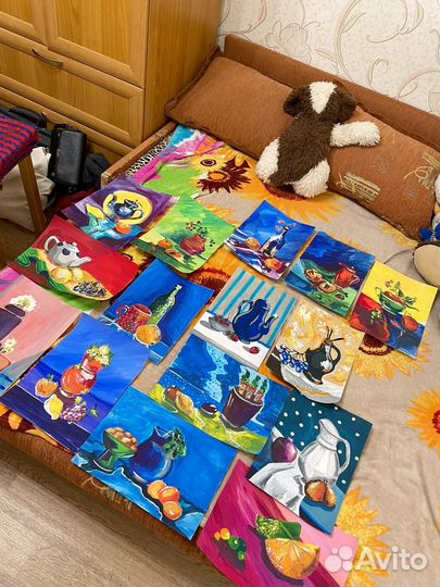 Натюрморты а4